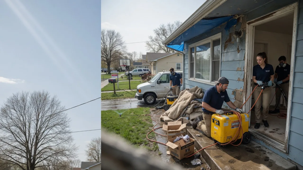 Basement Flood Cleanup in Booneville, MS near me